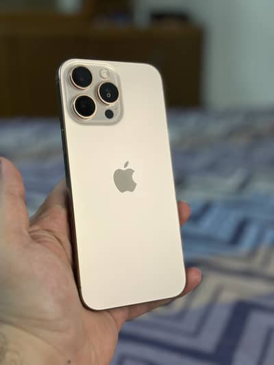 Apple iPhone 16 Pro Max – Desert Titanium – 256GB – PTA Approved