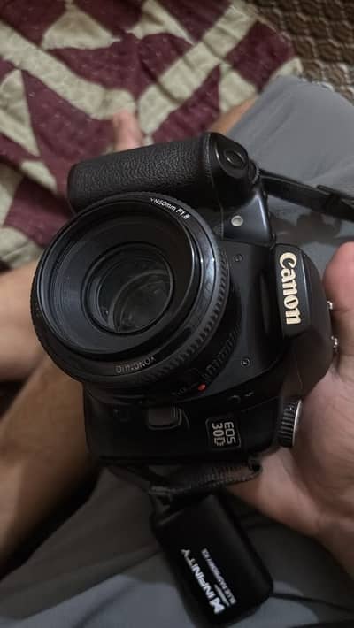 Canon 30d with 55mm lens