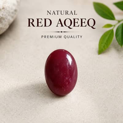 Natural Red Aqeeq Stone (Yemeni Style) polished Premium Quality Large