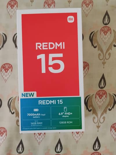 Redmi 15 128 GB.