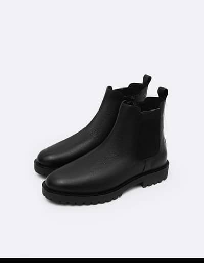 LAMA Textured Leather Chelseas 41 size