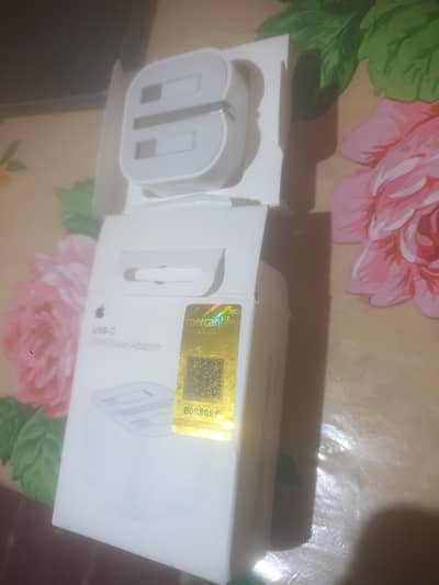 original apple 20w charger.