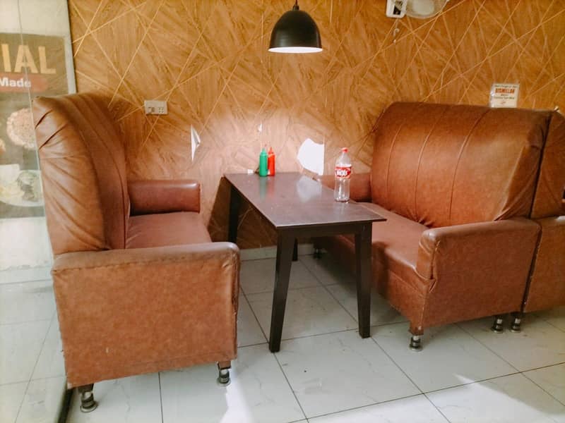 Fast Food setting sofas. . . 2