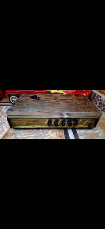 stove of 5 burner with steel full size