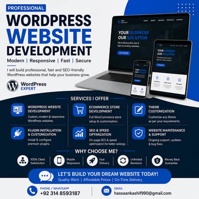 Professional Website Development Services | WordPress & WooCommerce