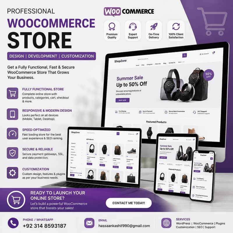 Professional Website Development Services | WordPress & WooCommerce 6