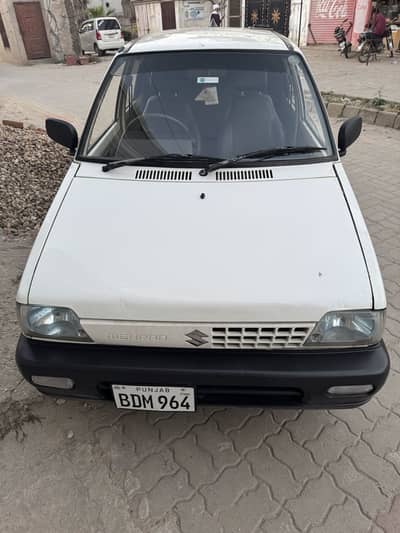Suzuki Mehran vx White 2017 New Key immobizer