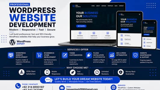 Professional Website Development Services | WordPress & WooCommerce