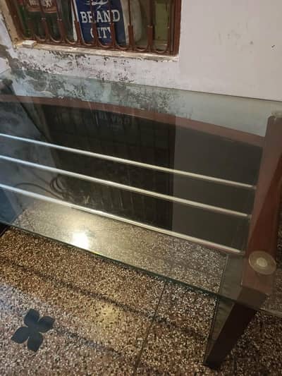 Office Table with glass