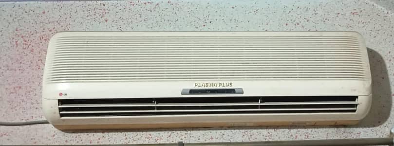 Lg plasma plus ac almost new no use
