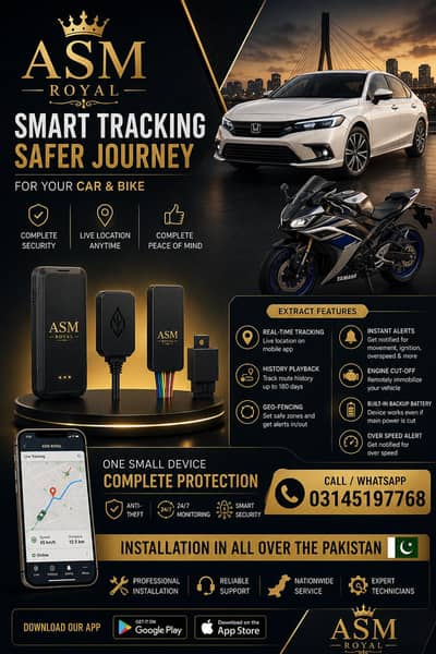 Trackers for cars and bikes in low price