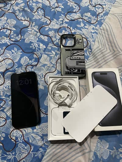 I phone 15 pro full box