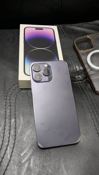 Iphone 14 pro max 256 10/10  PTA approved dual sim with box