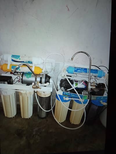 6 stage water filter system and good condition