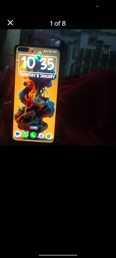 OPPO A95 sky blue colour 10by10 finger ok original panel with box