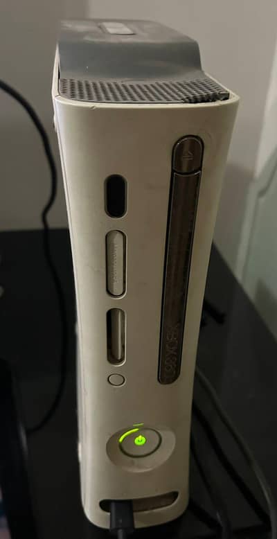 Xbox 360 for sale with pre-installed GTA V and one wired controller