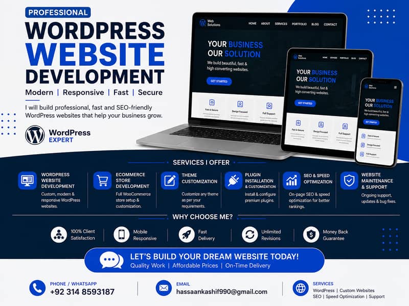 Professional Website Development Services | WordPress & WooCommerce 0