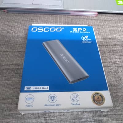 Oscoo SP2 M2 SSD Enclosure