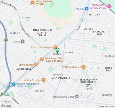 Ideally located 1kanal plot in J block dha phase 6
