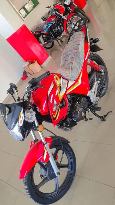 Honda CB 150F Red Black Gray Honda CG 150 Green 2026 Model Zero Meter
