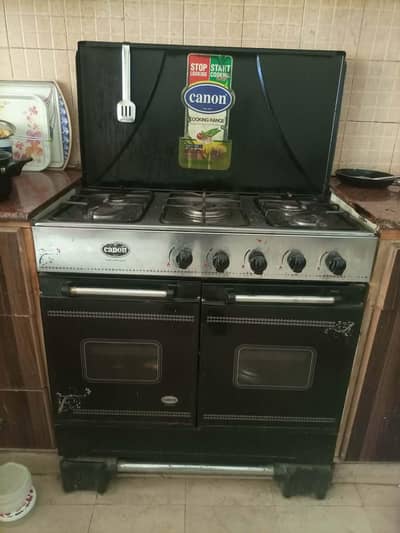 Canon 5-Burner Cooking Range with Storage Cabinet