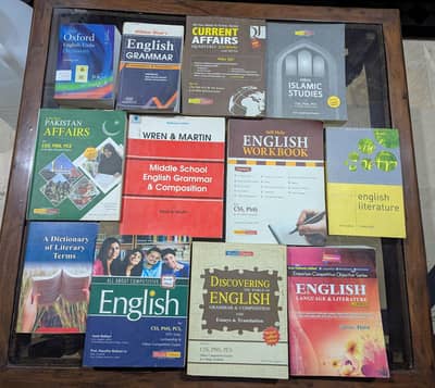CSS Books, English Books and BS English Books