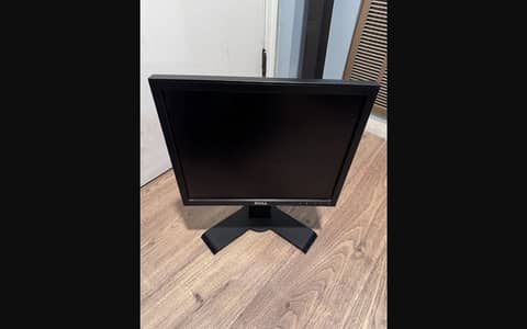 DELL 17inch square LCD Monitor for Computer or CCTV camera etc.