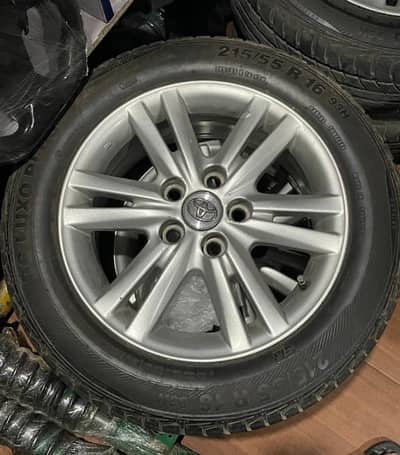 Mark x 16inch original rims with tyres good condition