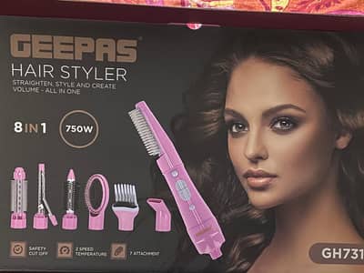 Hair straightener and dryer