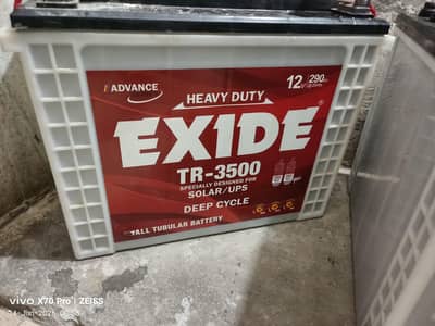 exide batteries tr 3500 290 ampere