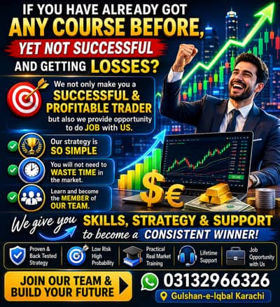 Learn Forex Trading Physical or Online also get the Job