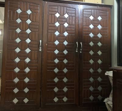 wardrobe and showcase