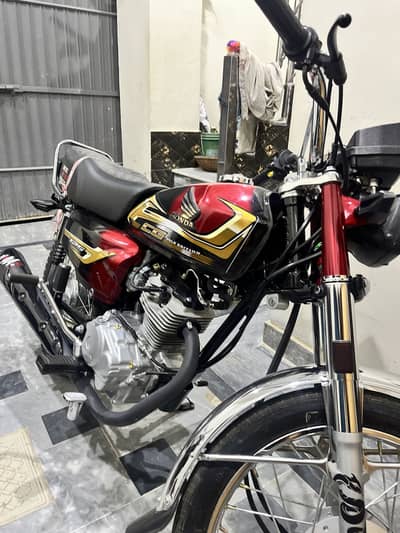 Honda 125  2026 modle only 1200 km chala howa
