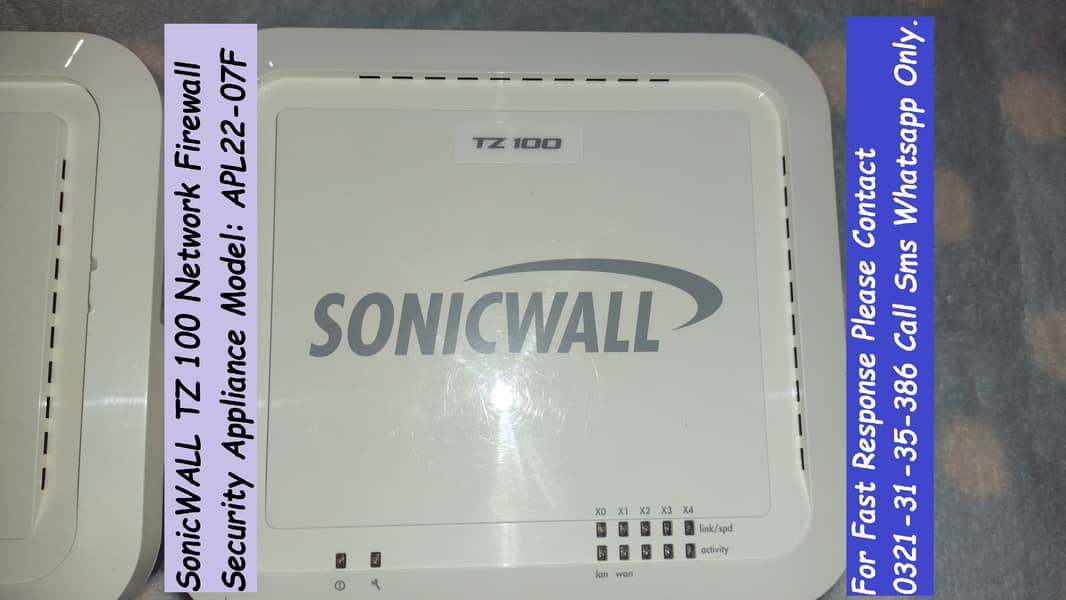 soniswall network firewall security appliance 6