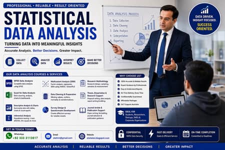 Expert Statistician for Thesis, SPSS & Data Analysis Help