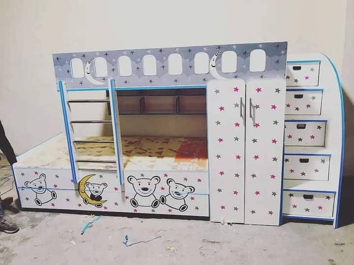 Triple bunk bed 6
