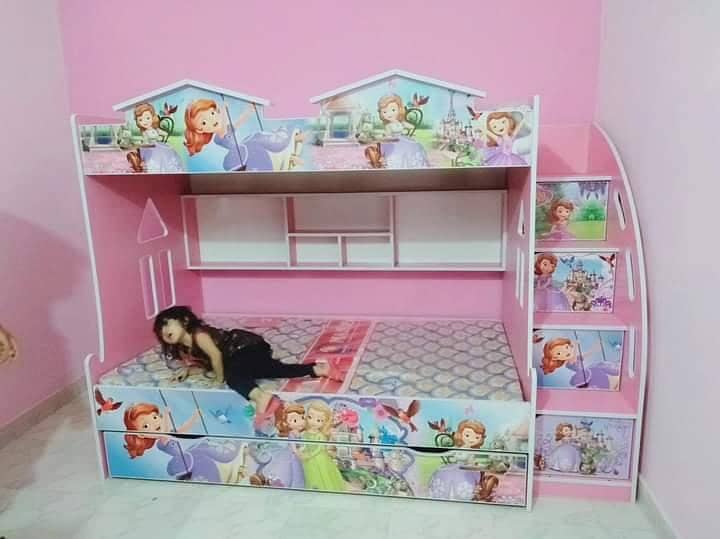 Triple bunk bed 8