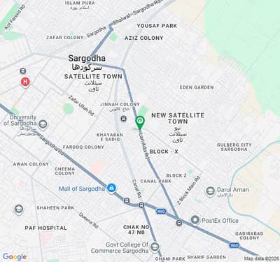 288 Square Feet Commercial Shop Is Available For Sale On Fatima Jinnah Road Sargodha