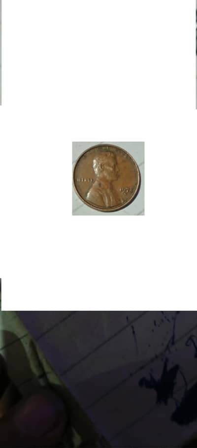 usa 1973 lincoln penny 1 cent old coin