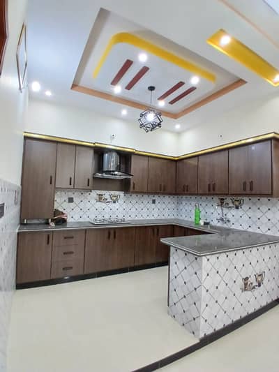 120 SQYD House Available For Sale At At Kaneez Fatima Society Sector 16-A Scheme 33 Karachi .
