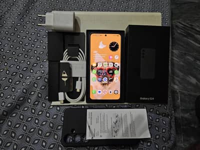 Samsung Mobile S24 Brand New 10/10 (4 months SIM Time)  Exchange
