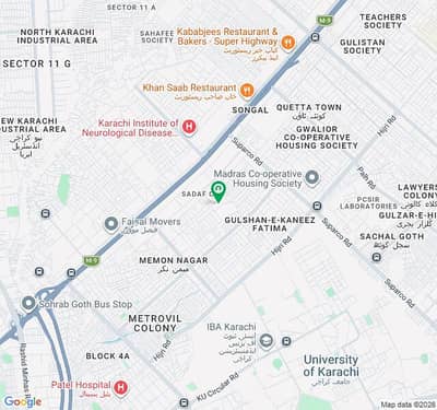 Silent Space Commercial 600Sq Yard Ground Floor Main Road Space Available For Rent At Abul Hassan Isphani Road Karachi