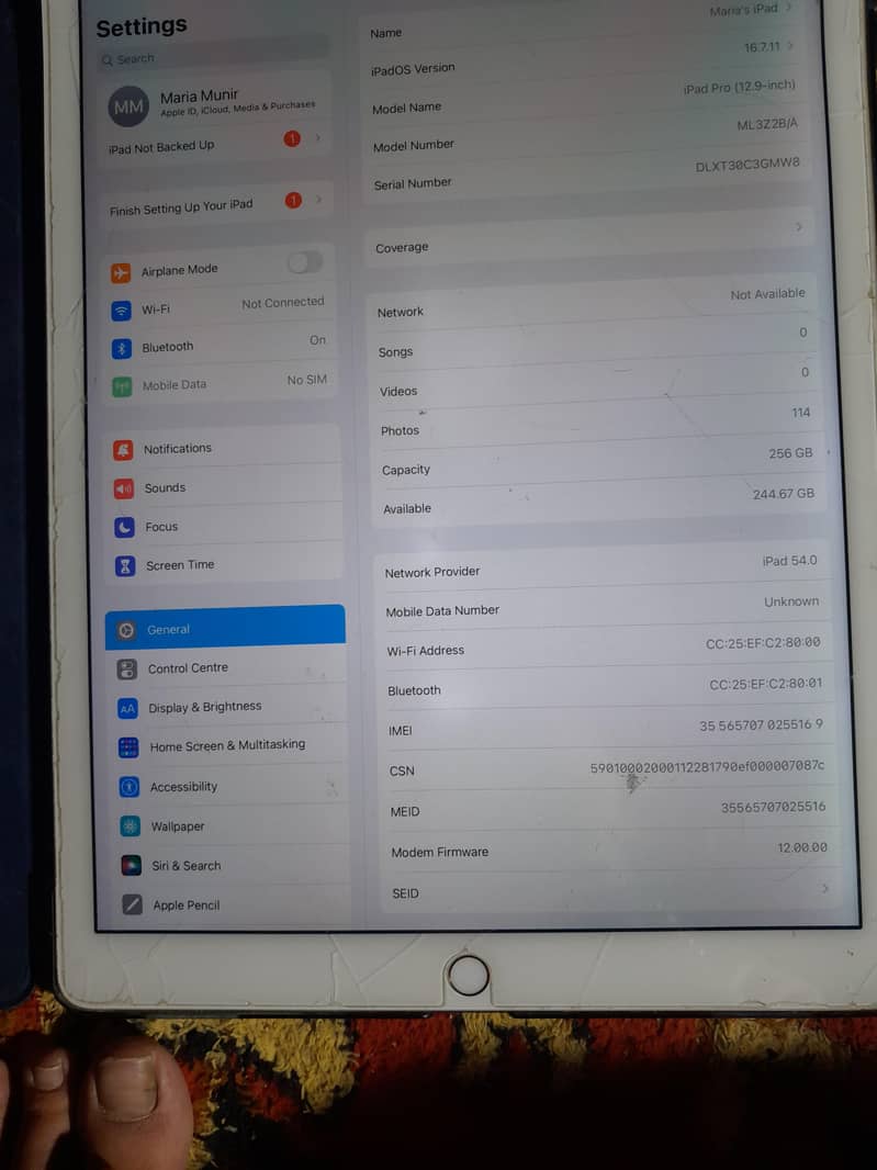 ipad pro 256 gb 2