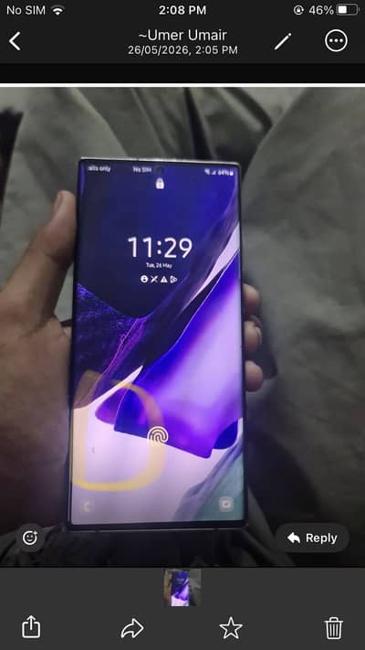 Samsung Mobile Note 20 Ultra
