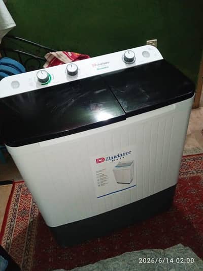 Dawlance washing machine twin tub model number DW-6550 ADVANCO