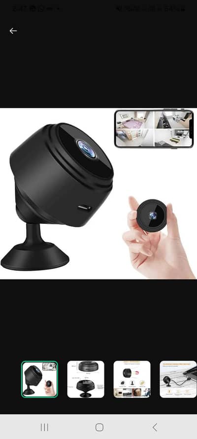 Night vision 360Degree hd camera  with USB charging