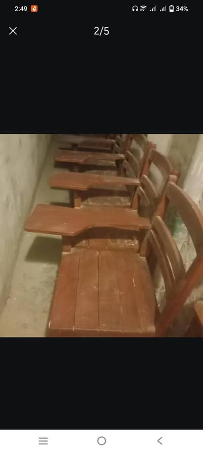 12 school or academy chairs 2 teacher chairs 1 whiteboard