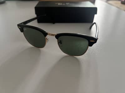 Rayban Clubmasters Sunglasses Black