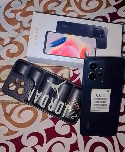 Redmi Note 12 4GB 128GB PTA Approved 10/10 Condition Box