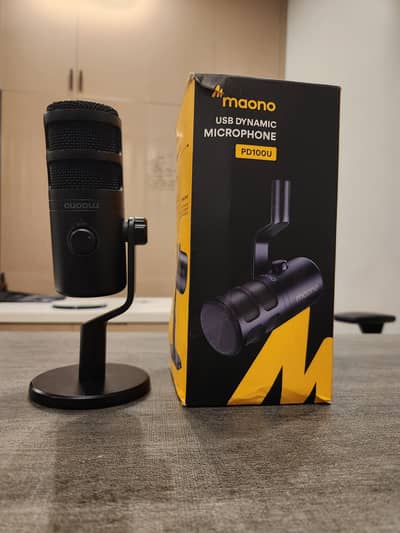 Maono pd100u Type c Microphone dynamic condenser mic podcast